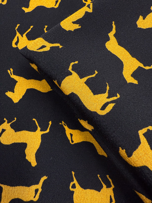 Printed Viscose - Silhouette - 138cm