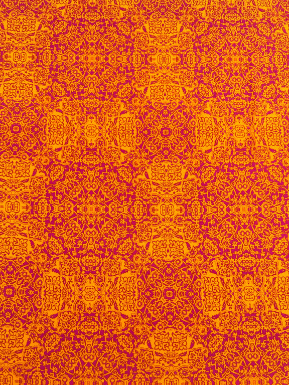 Printed Lycra Volcanic Mosaic Super Cheap Fabrics