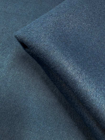 Wool Cashmere - Blue Steel - 150cm