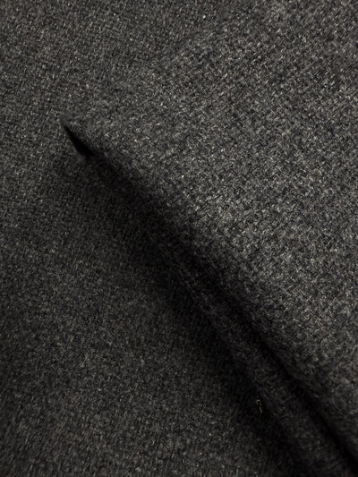 Hopsack Wool - Charcoal - 150cm