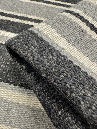 Upholstery Flat-Weave - Douglas Coal - 145cm