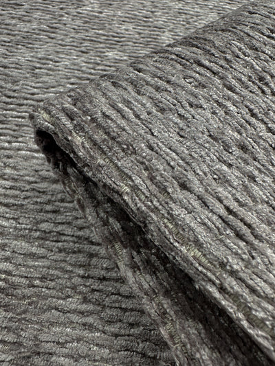 Upholstery Chenille Ezard - Grey - 145cm