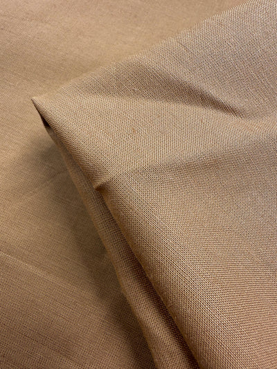 Linen Blend - Toasted Nut - 140cm