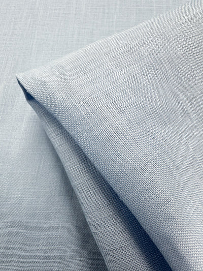 Pure Linen - Powder Blue - 140cm