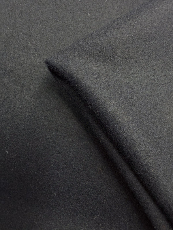 Wool Cashmere - Navy - 155cm