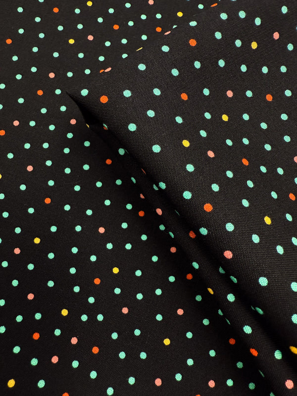 Viscose Crepe - Mint Spot - 146cm