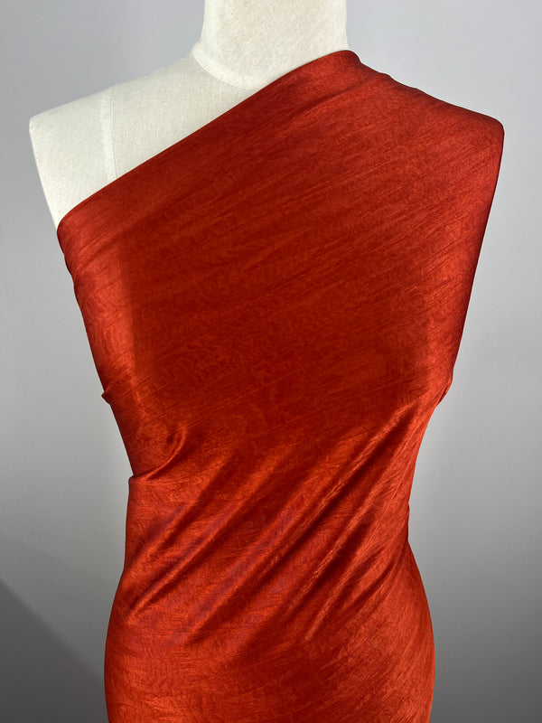 Shimmer Knit - Lava - 150cm