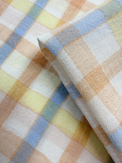 Pure Linen - Pastel Gingham - 152cm