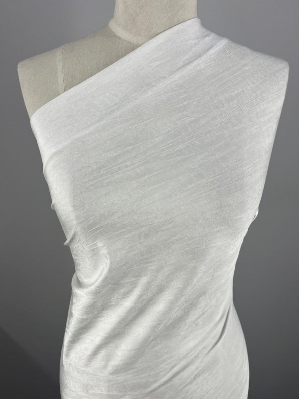 Shimmer Knit - White - 150cm