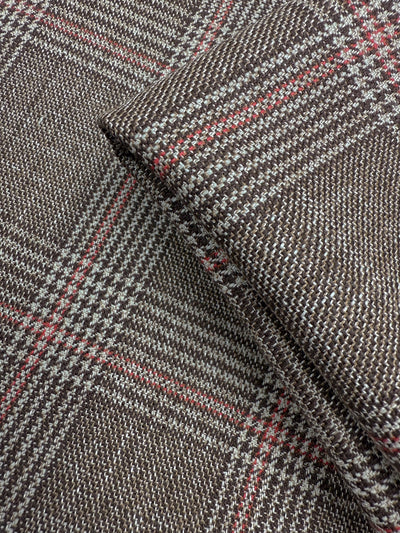 Pure Linen - Tweed Houndstooth - 152cm