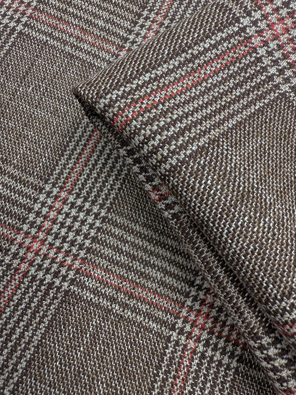 Pure Linen - Tweed Houndstooth - 152cm
