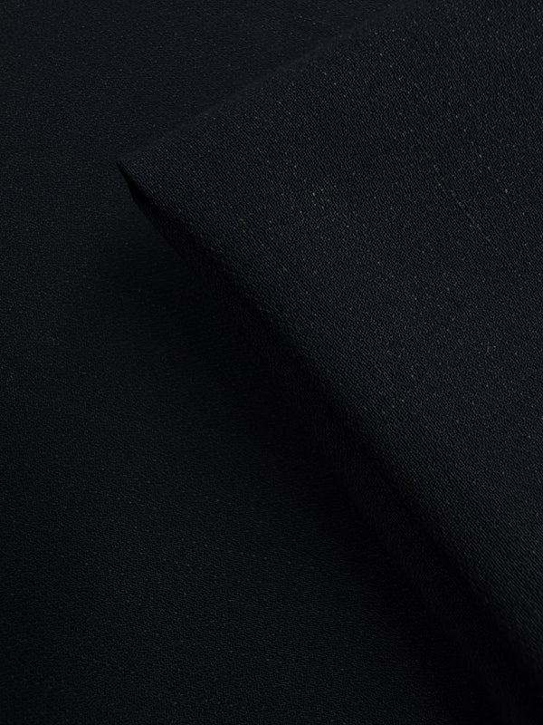 Pure Linen Crepe - Midnight - 145cm