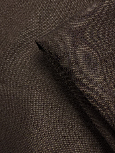 Stretch Linen Twill - Mocha - 150cm