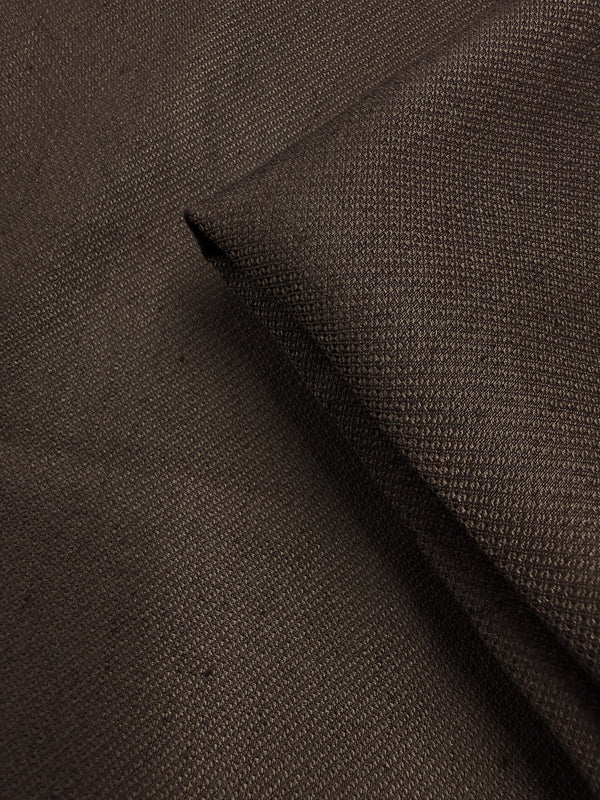 Stretch Linen Twill - Mocha - 150cm