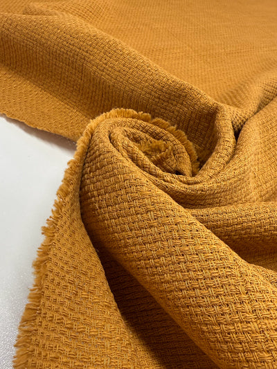 Pure Linen - Golden Mustard - 140cm