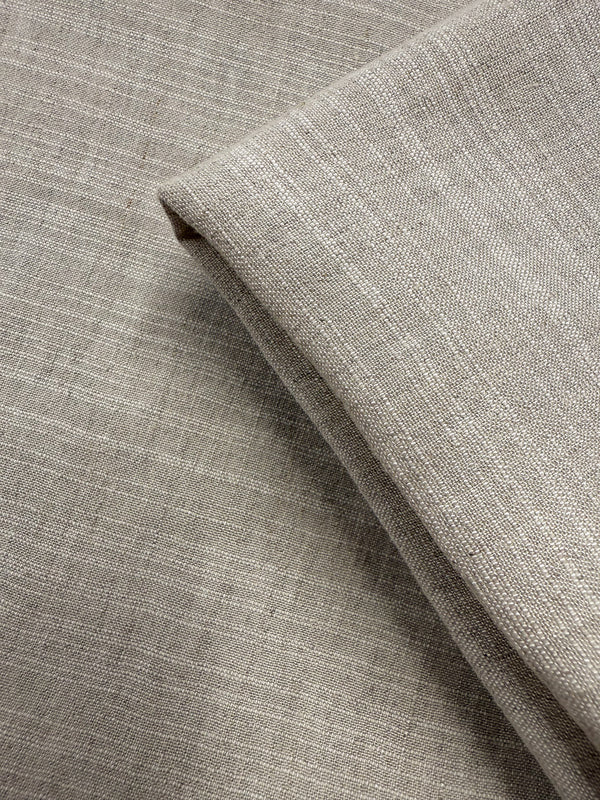 Pure Linen Chambray - Natural Stone - 135cm