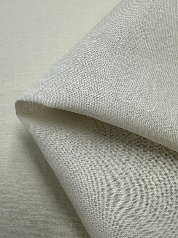 Linen Blend - Off White - 140cm