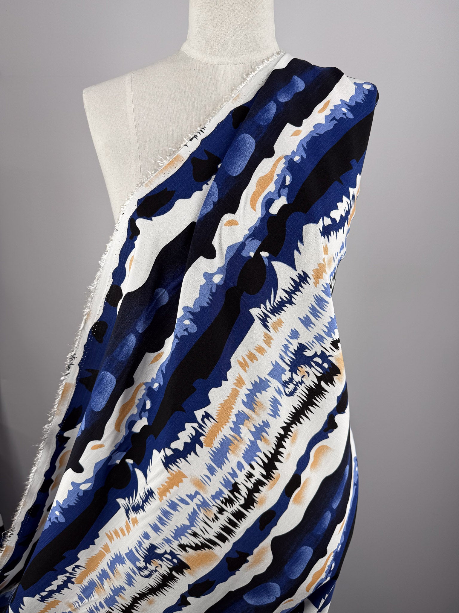 Bamboo Rayon - Tidal - 150cm