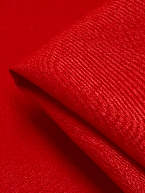 Plain Rayon - Red - 145cm