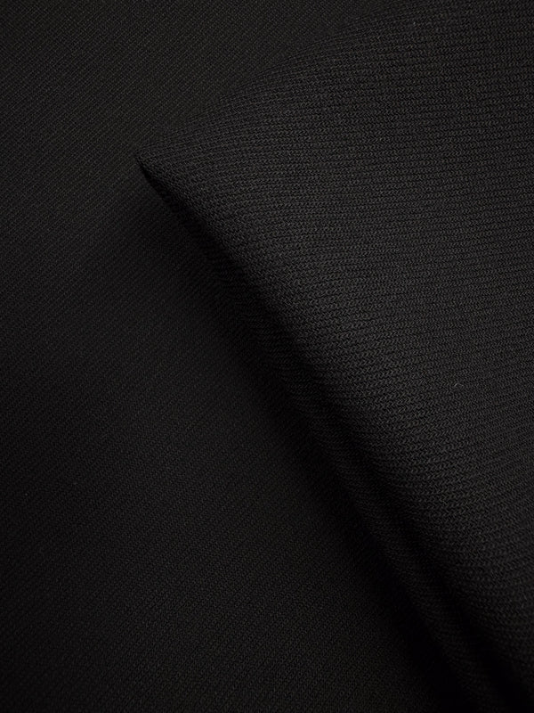 Merino Twill Crepe - Black - 150cm