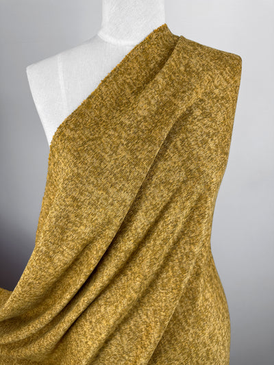 Textured Knit - Honey Gold - 155cm
