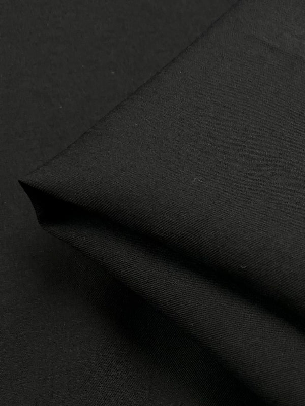 Silk Twill - Black - 145cm