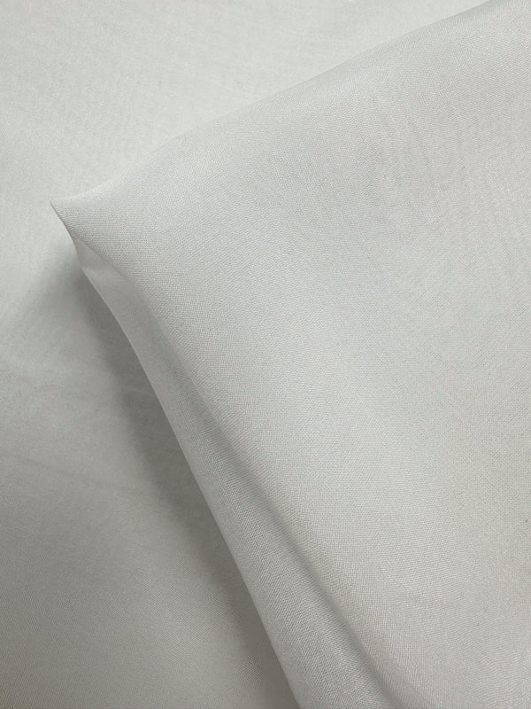 Pure Silk Chiffon - Ivory - 140cm