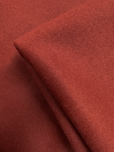 Wool Cashmere - Red Ochre - 152cm