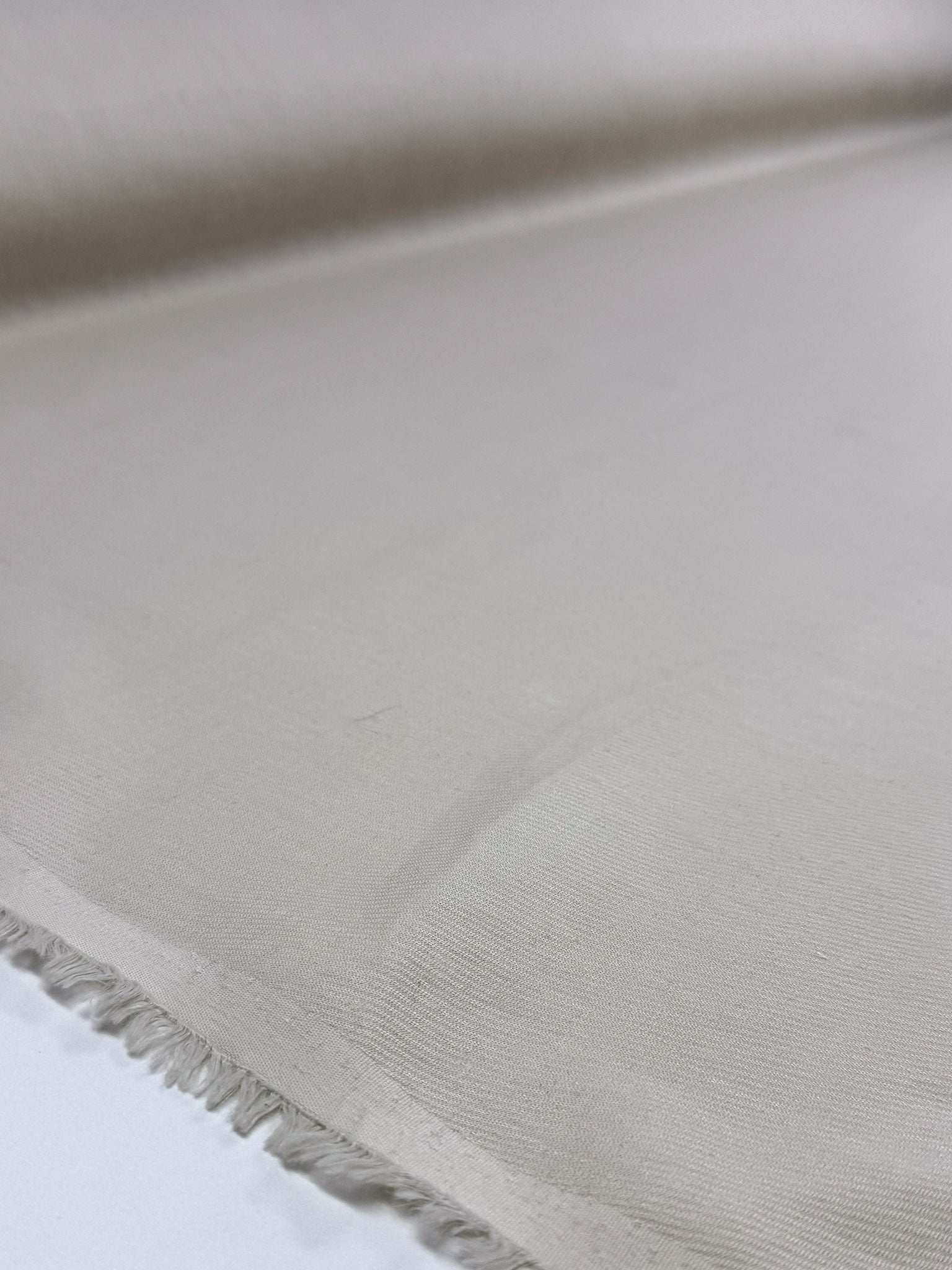 Linen Stretch Ribbon Twill - Sand - 127cm