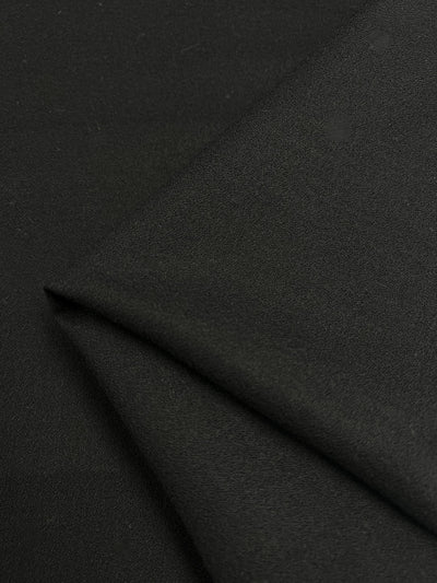 Wool Crepe - Black - 150cm