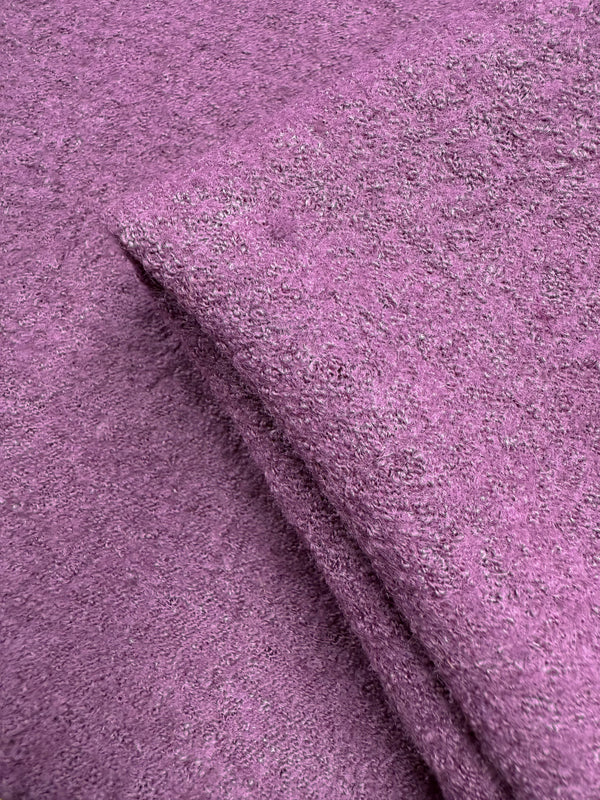 Boiled Wool - Mauve Orchid - 142cm