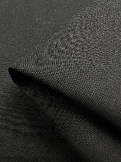 Ramie Linen - Black - 150cm