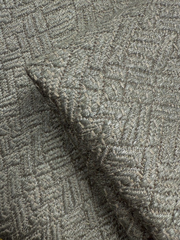 Embossed Upholstery - Urbane Warm Silver - 144cm