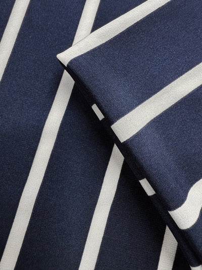 Printed Lycra - Coastal Stripe - 150cm