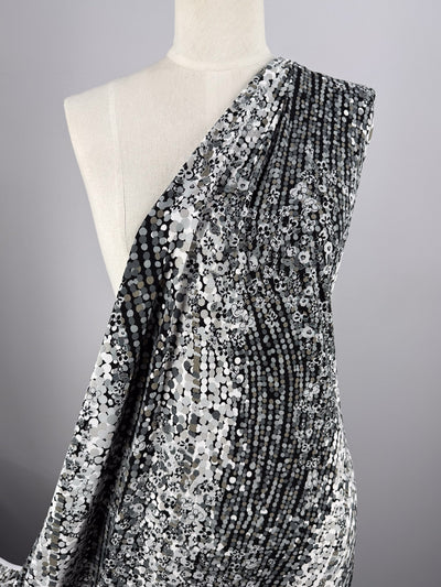 Printed Lycra - Abstract Flora - 150cm