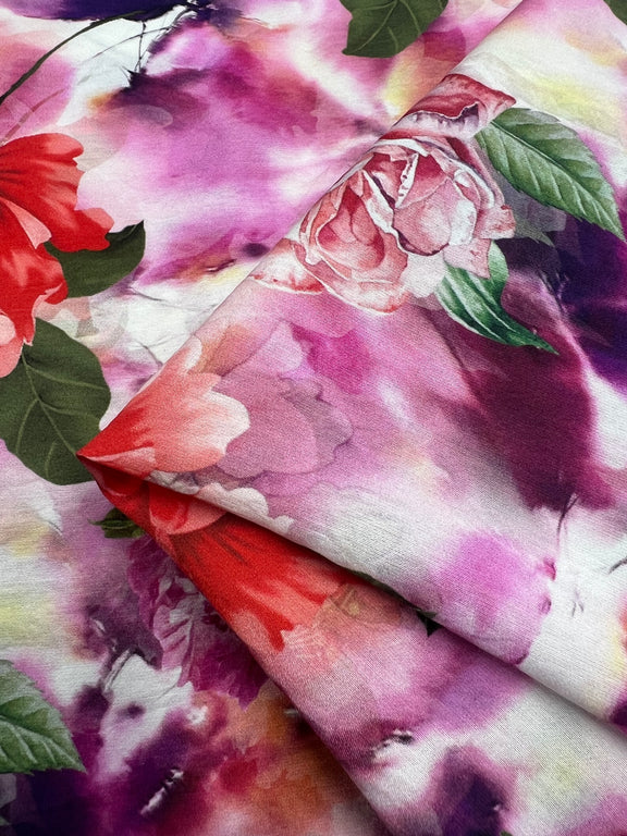 Buy Designer Cotton New Rose Super Cheap Fabrics