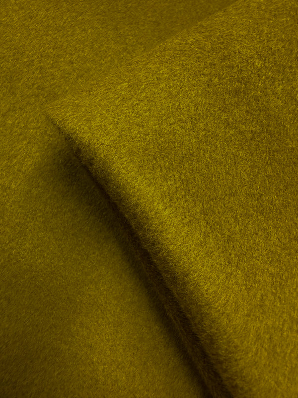 Wool Cashmere - Ecru Olive - 150cm