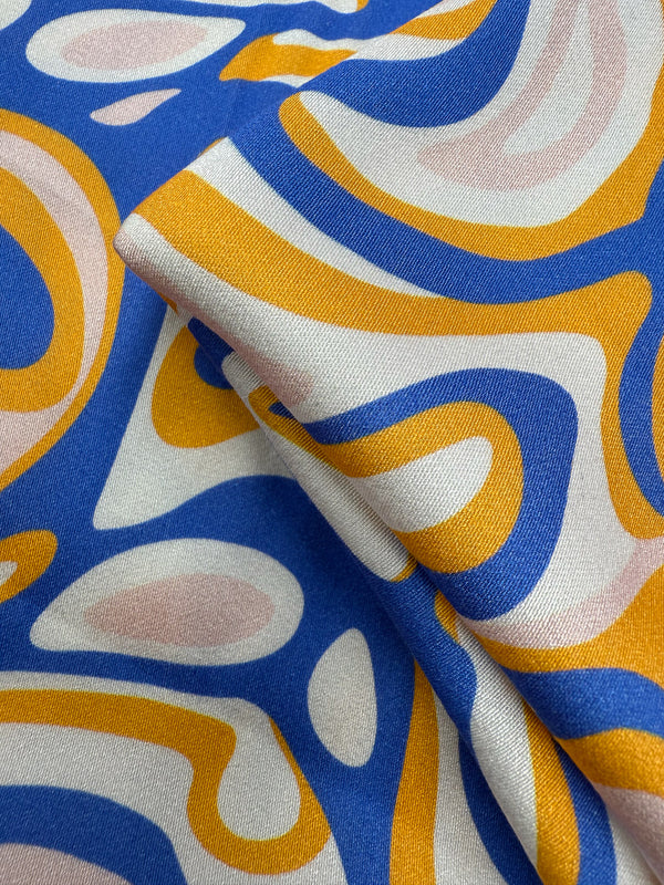 Mercerised Rayon - Electric Ember - 145cm