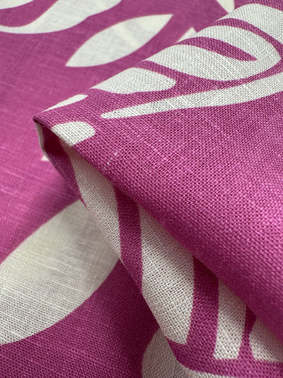 Linen Blend - Rose Violet - 138cm