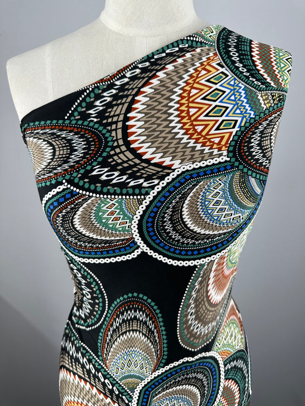 Textured Lycra - Africa - 150cm