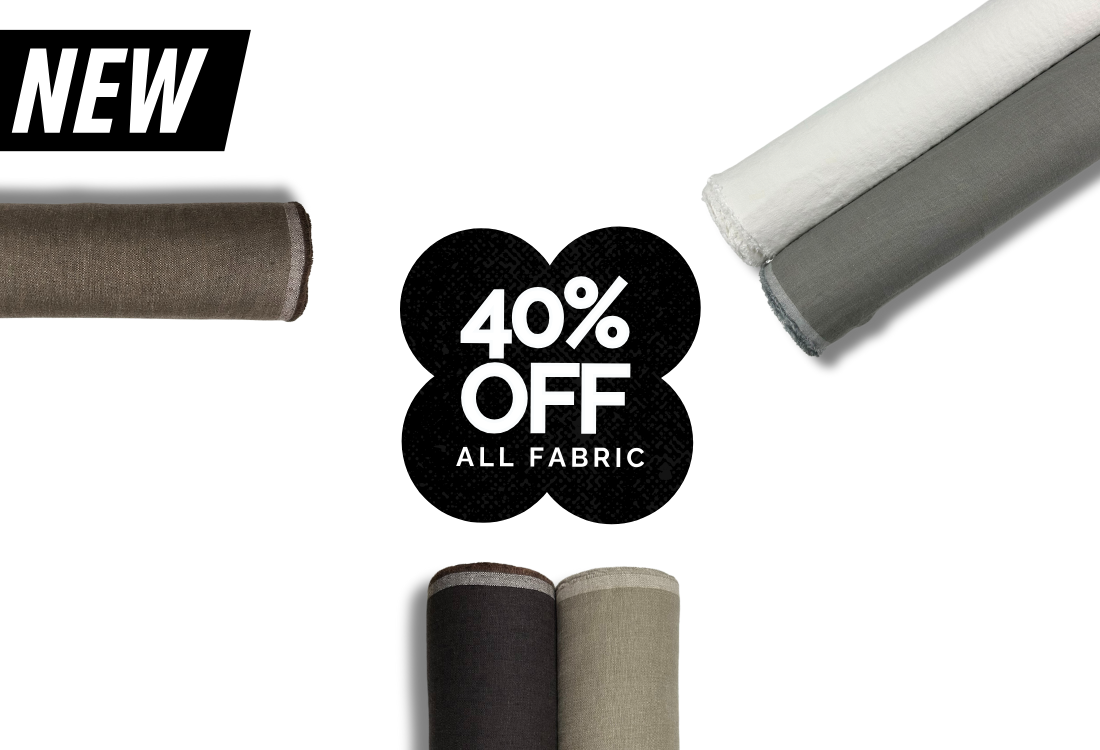 Super Cheap Fabrics - 40% Off All Fabric - New Arrivals Including Pure Linen