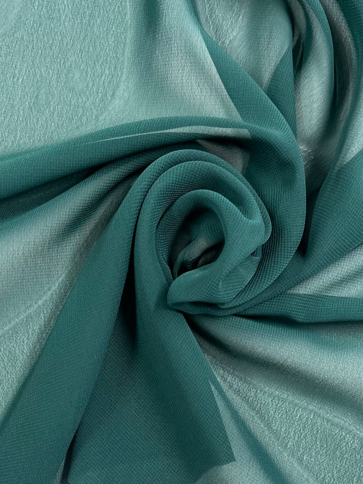 Buy Hi Multi Chiffon Dark Green Super Cheap Fabrics