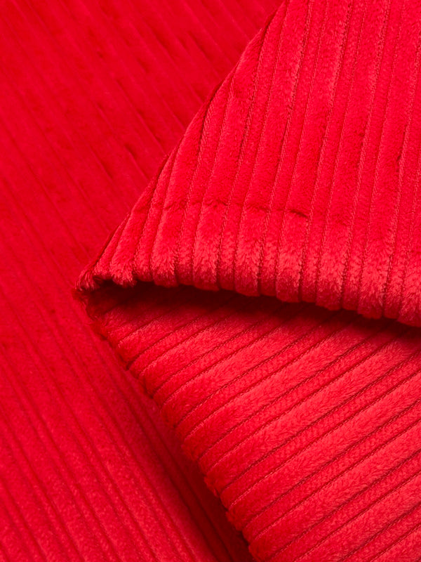 Broad Wale Corduroy -  Red - 148cm