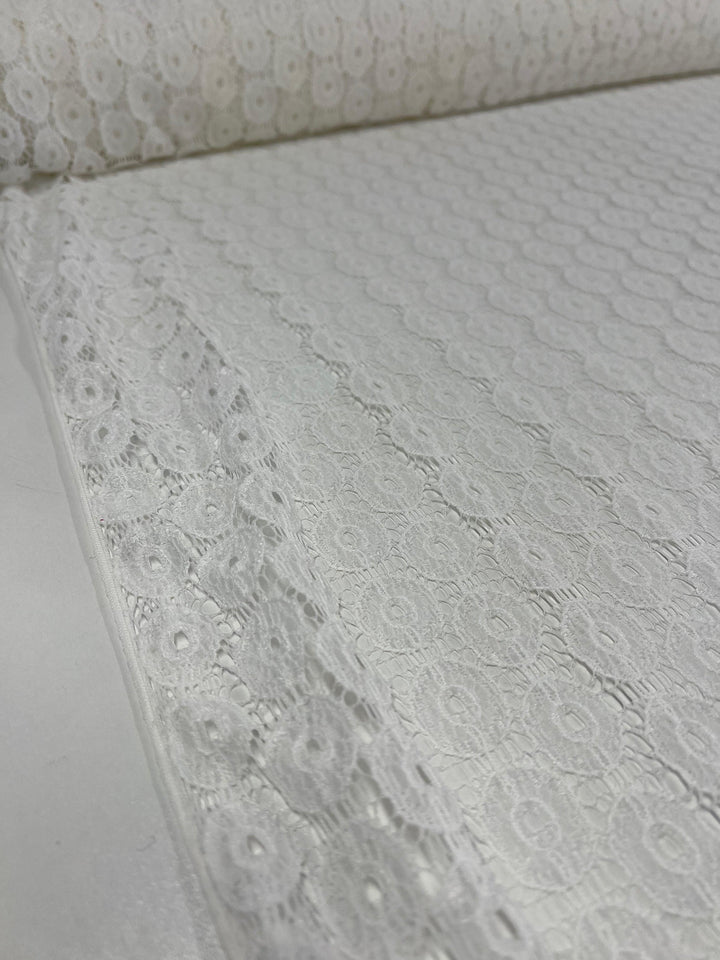 Lace - White - 148cm - Super Cheap Fabrics