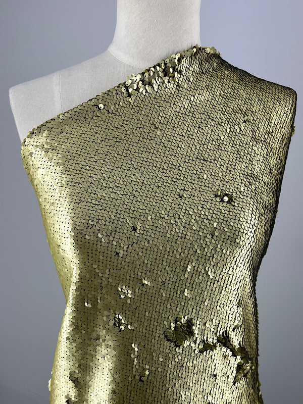 Premium Sequins - Matte Gold - 150cm