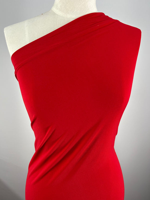ITY Knit - Red - 150cm - Super Cheap Fabrics