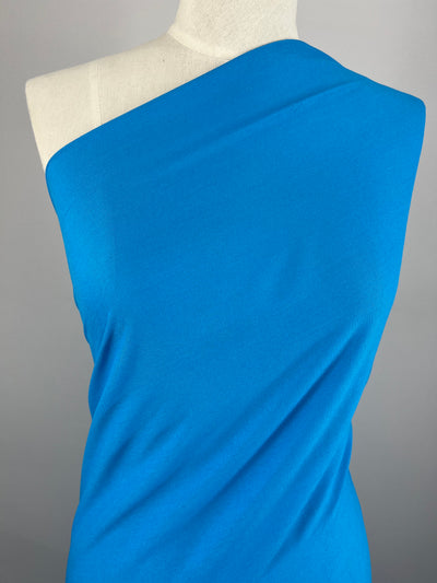 Plain Rayon - Blue Jewel - 140cm