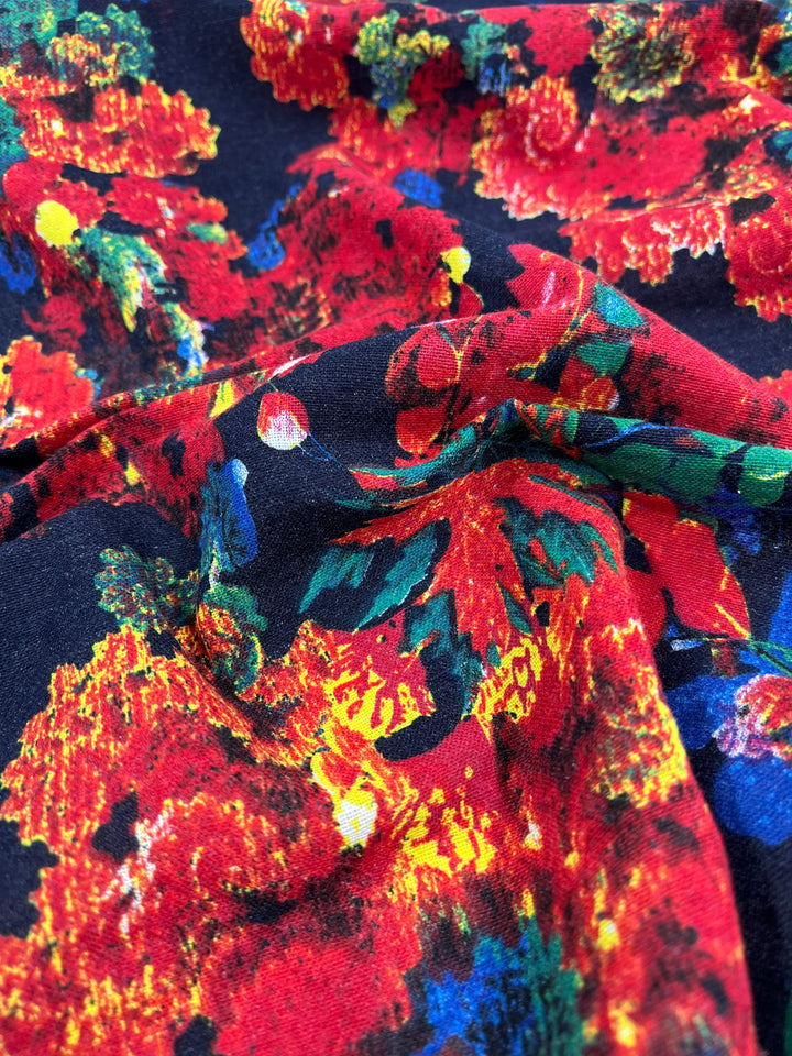Printed Ramie Cotton - Fairy Garden - Super Cheap Fabrics