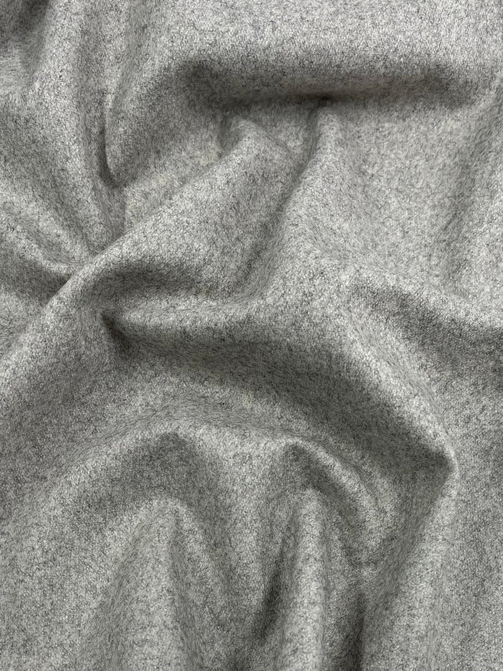Melton Wool - Stone Marle - 150cm - Super Cheap Fabrics