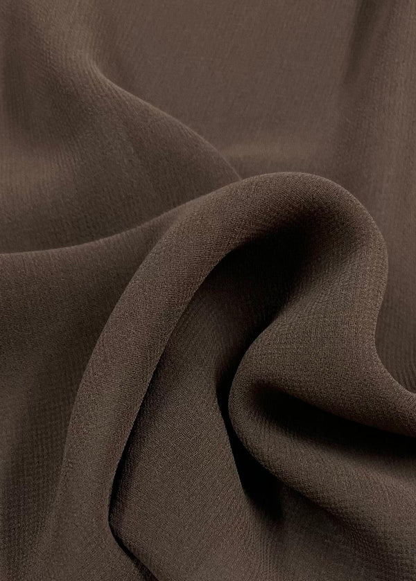Hi-Multi Chiffon - Brown - 150cm - Super Cheap Fabrics